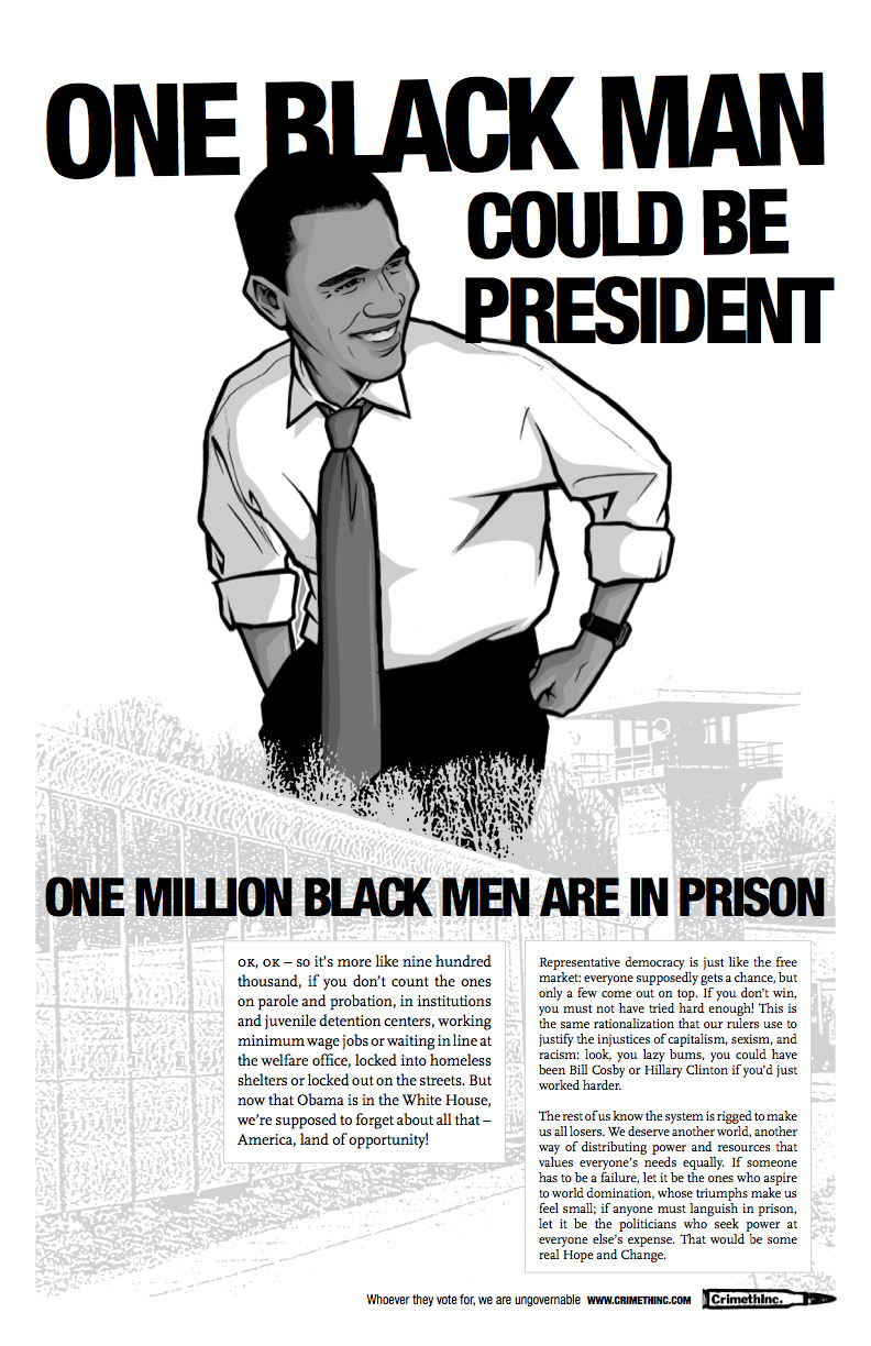 Foto di ‘One Black Man Might be President’ fronte