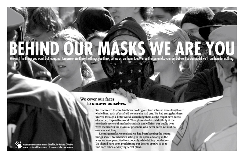 Foto di ‘Behind Our Masks We Are You’ fronte