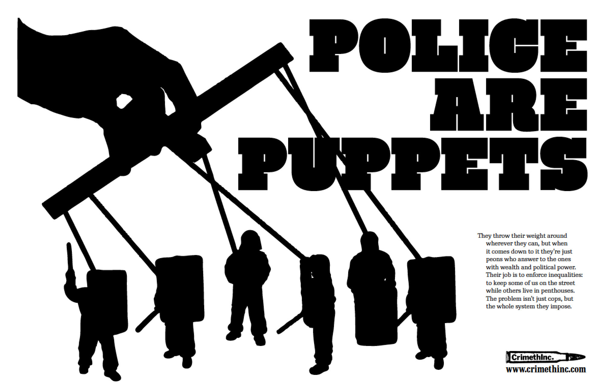 Foto di ‘Police Are Puppets’ fronte